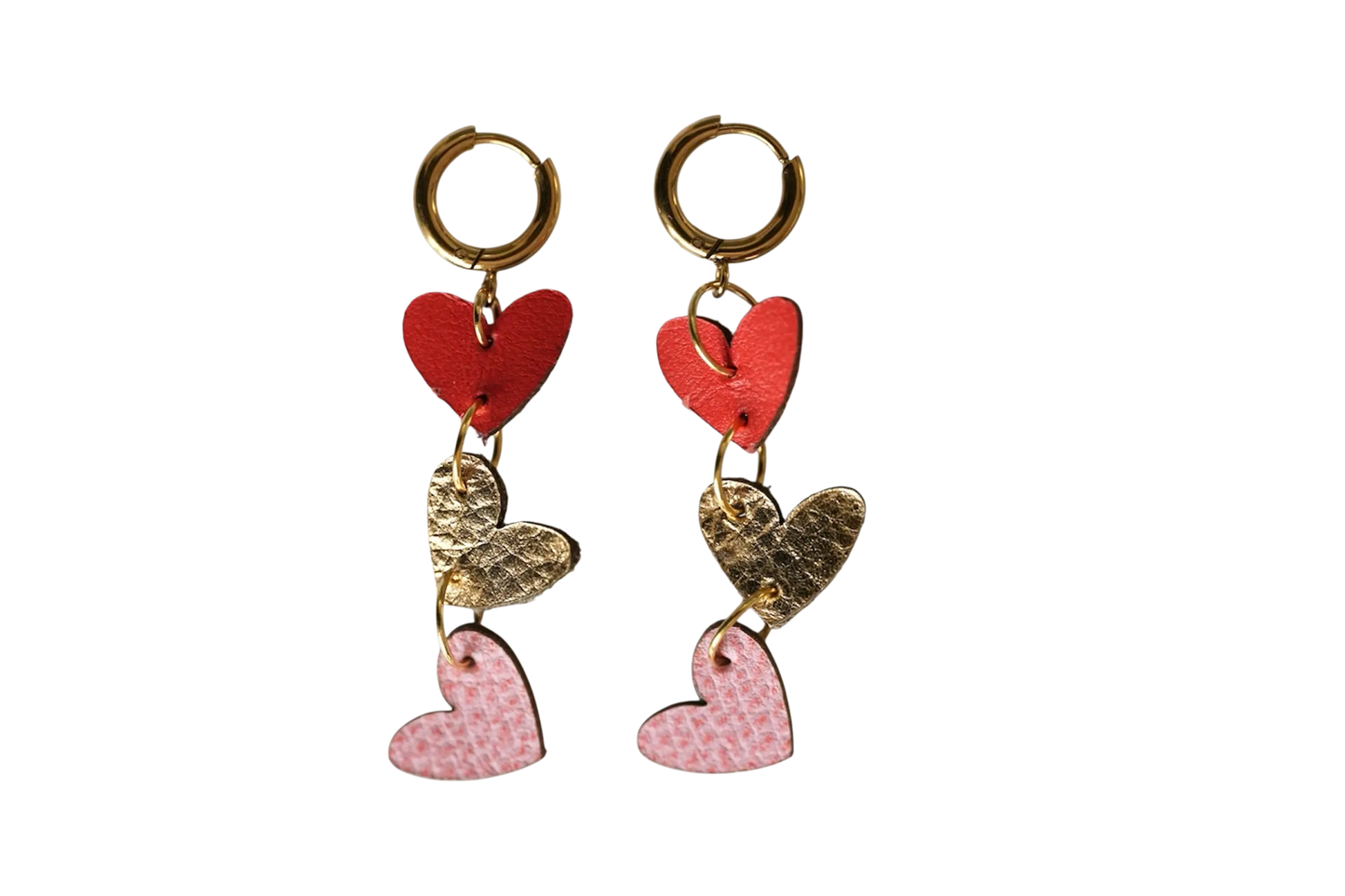 Boucles d'oreilles Cœur - Maison Pevilia Maison Pevilia