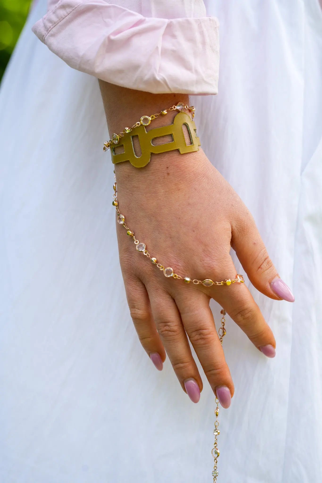 La Lyonnaise Uni- Bracelet Maison Pevilia Maison Pevilia