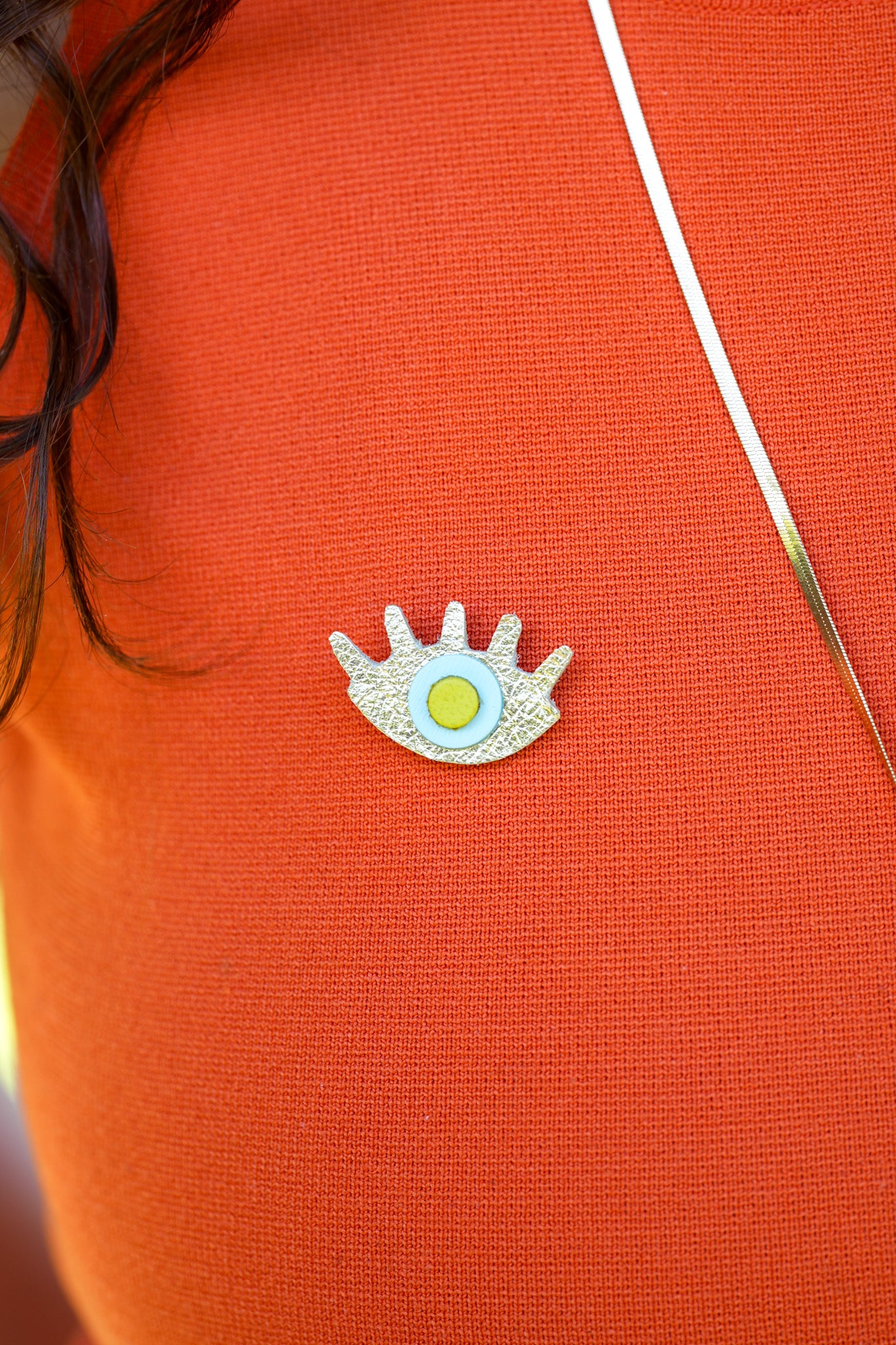 Broche Oeil - Maison Pevilia