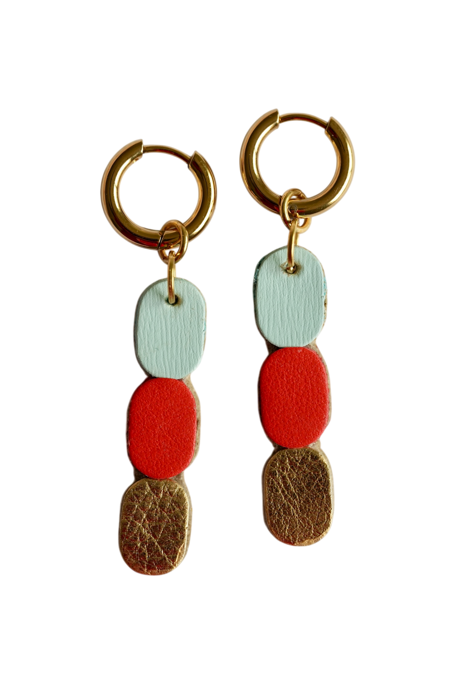 Tricolore - Boucles d’oreilles Maison Pevilia