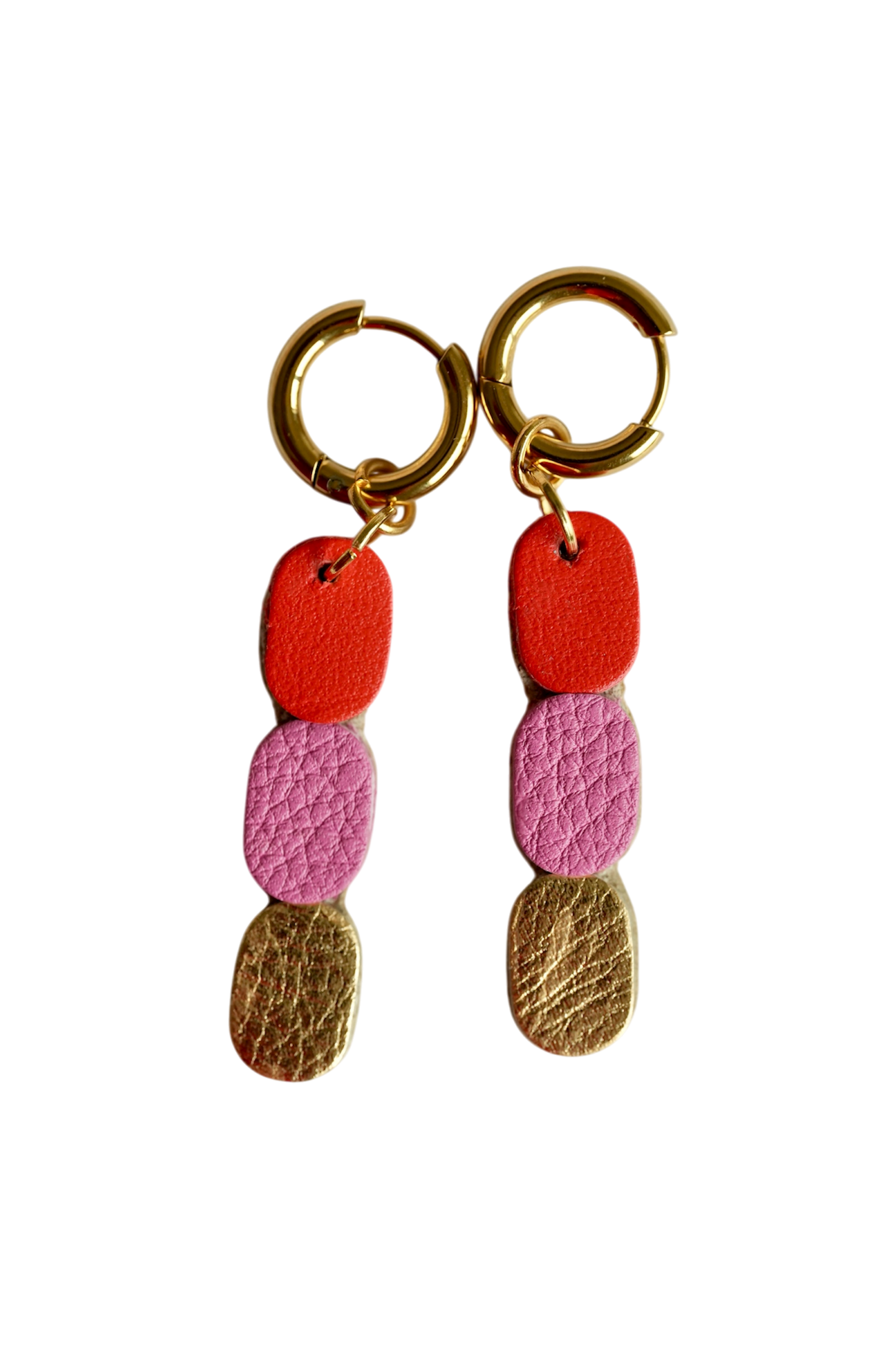 Tricolore - Boucles d’oreilles Maison Pevilia