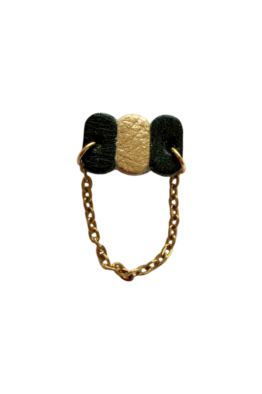 Bague tricolore souple - Maison Pevilia - Maison Pevilia