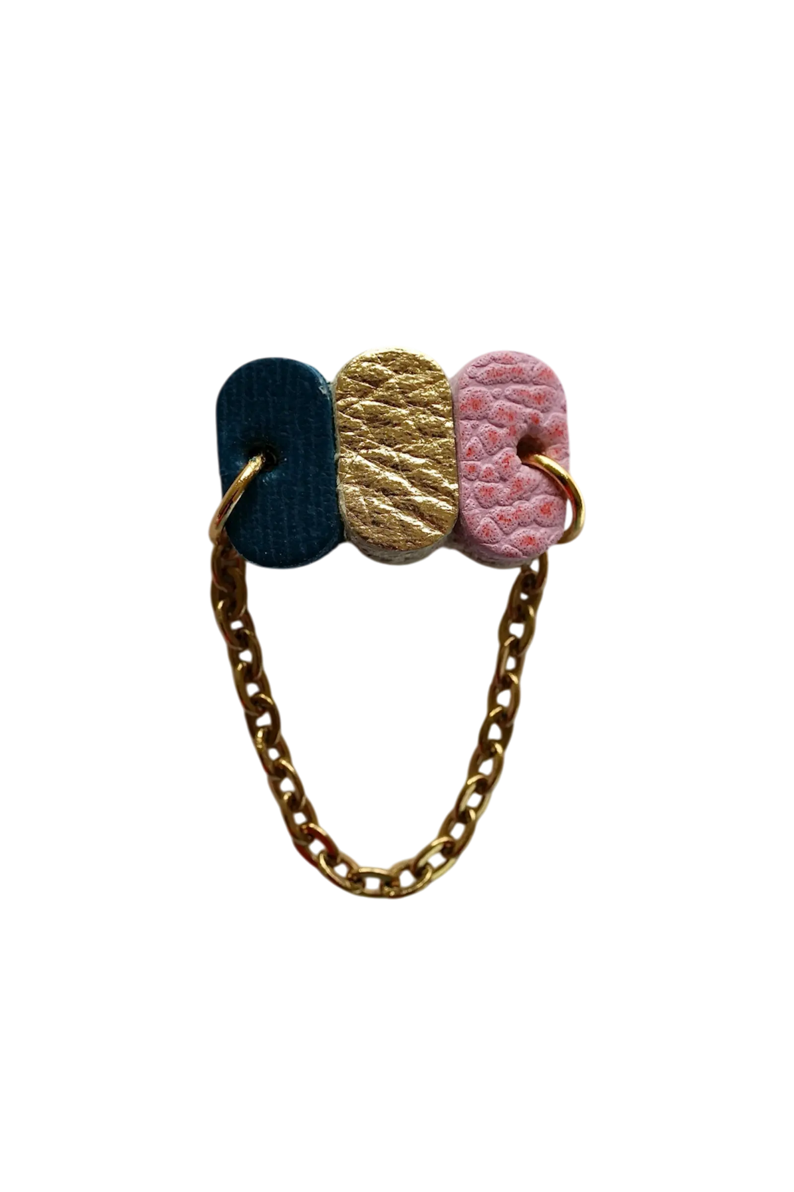 Bague tricolore souple - Maison Pevilia - Maison Pevilia