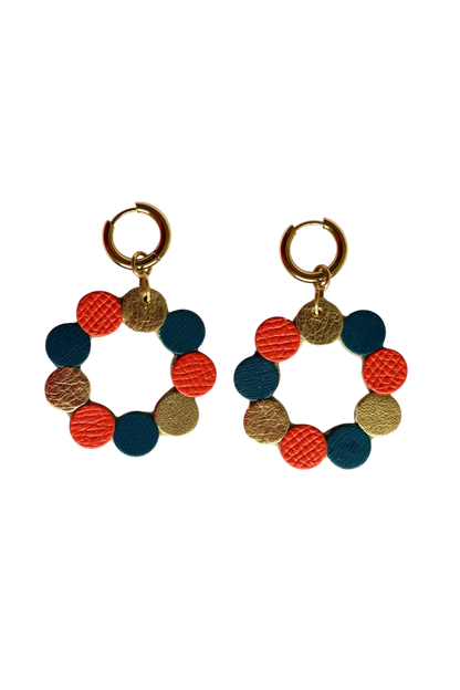 Boucles d’oreilles Couronne - Maison Pevilia - Maison Pevilia