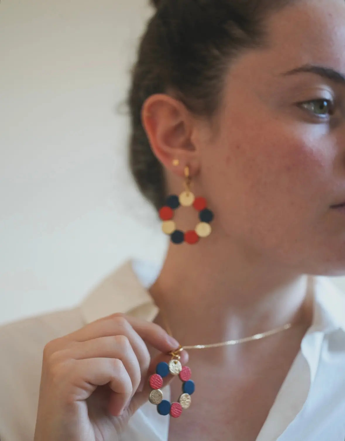Boucles d’oreilles Couronne - Maison Pevilia - Maison Pevilia