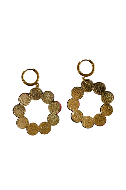 Boucles d’oreilles Couronne - Maison Pevilia Maison Pevilia