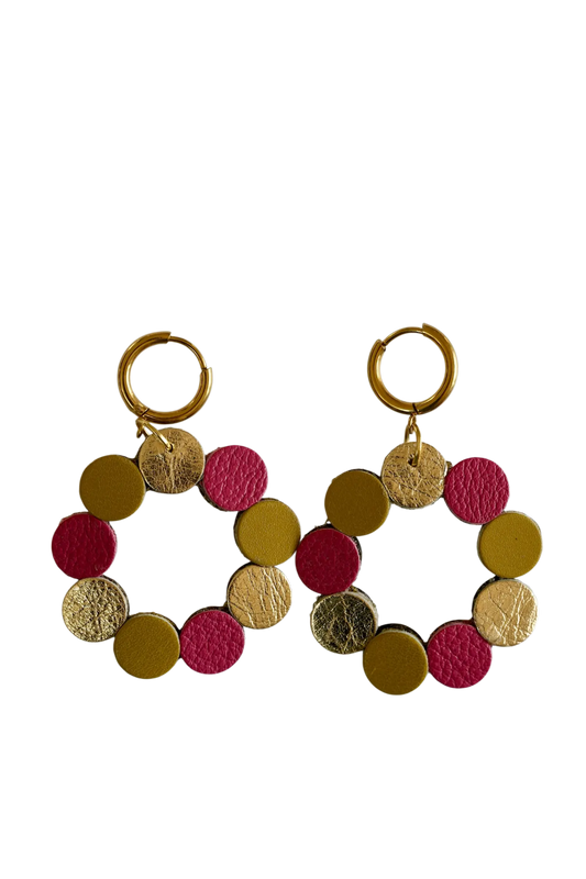 Boucles d’oreilles Couronne - Maison Pevilia Maison Pevilia