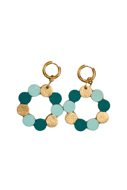 Boucles d’oreilles Couronne - Maison Pevilia - Maison Pevilia