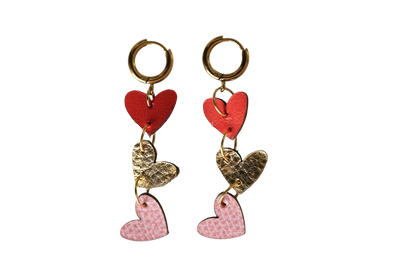 Boucles d'oreilles Cœur - Maison Pevilia Maison Pevilia