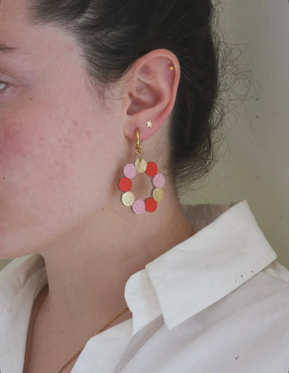 Boucles d’oreilles Couronne - Maison Pevilia - Maison Pevilia