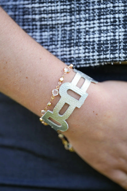 Bracelet cuir Maison Pevilia