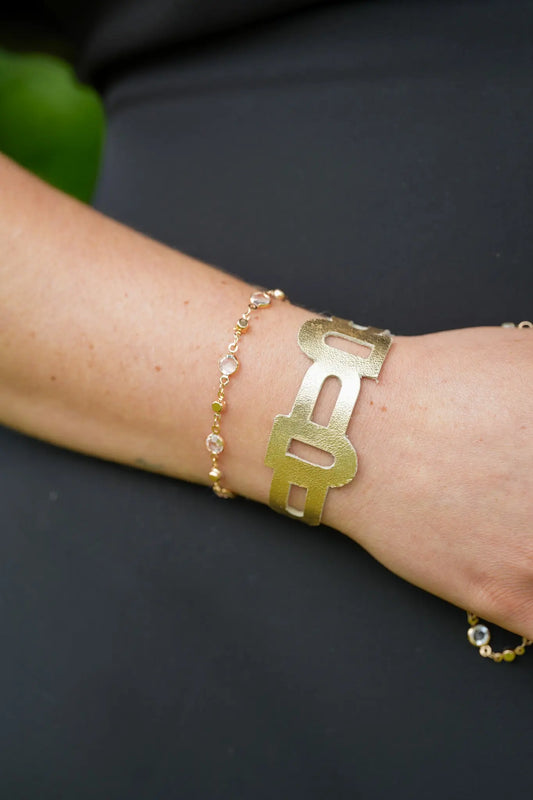 Bracelet cuir Maison Pevilia