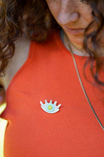Broche Oeil - Maison Pevilia