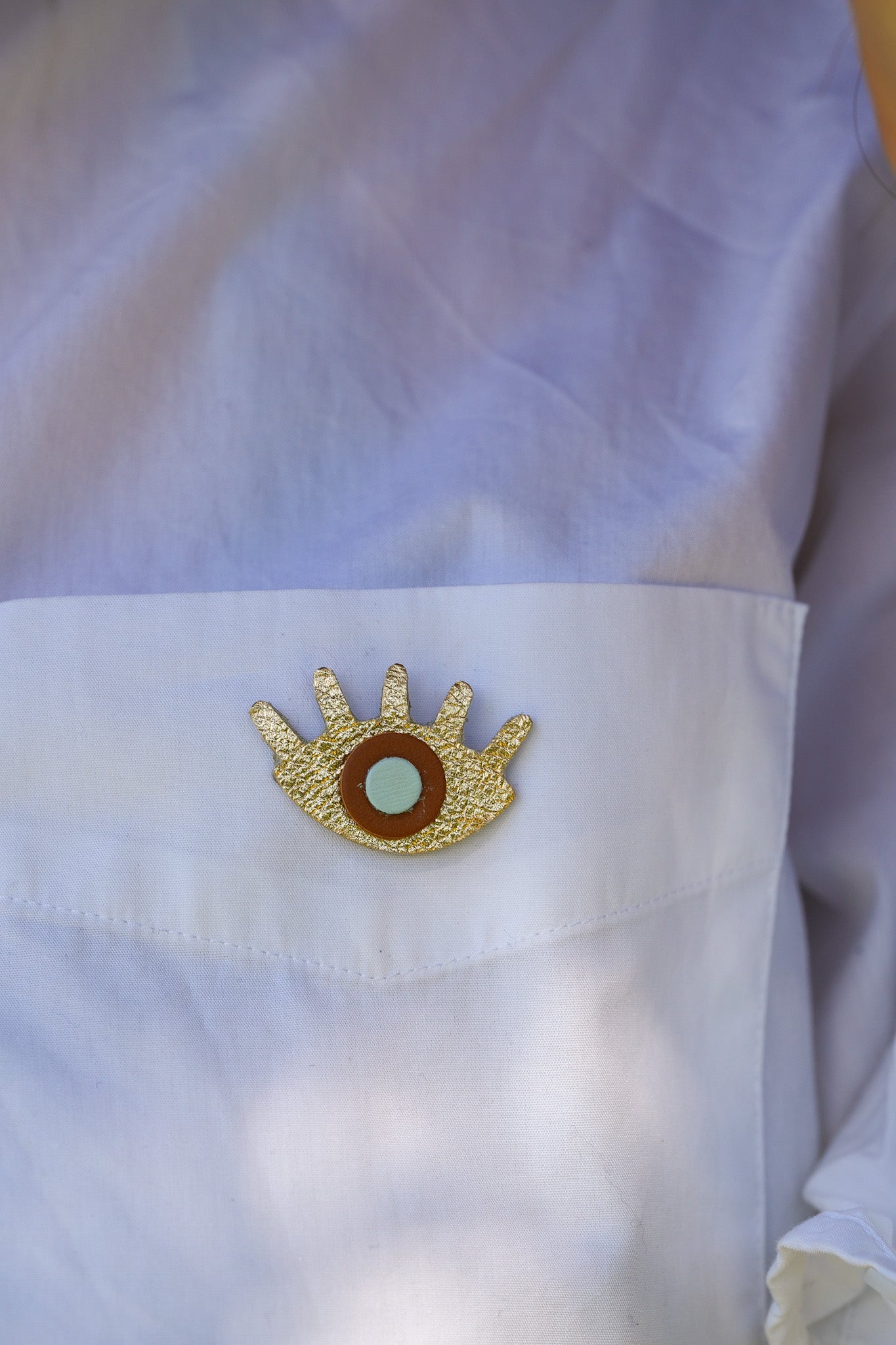 Broche Oeil - Maison Pevilia