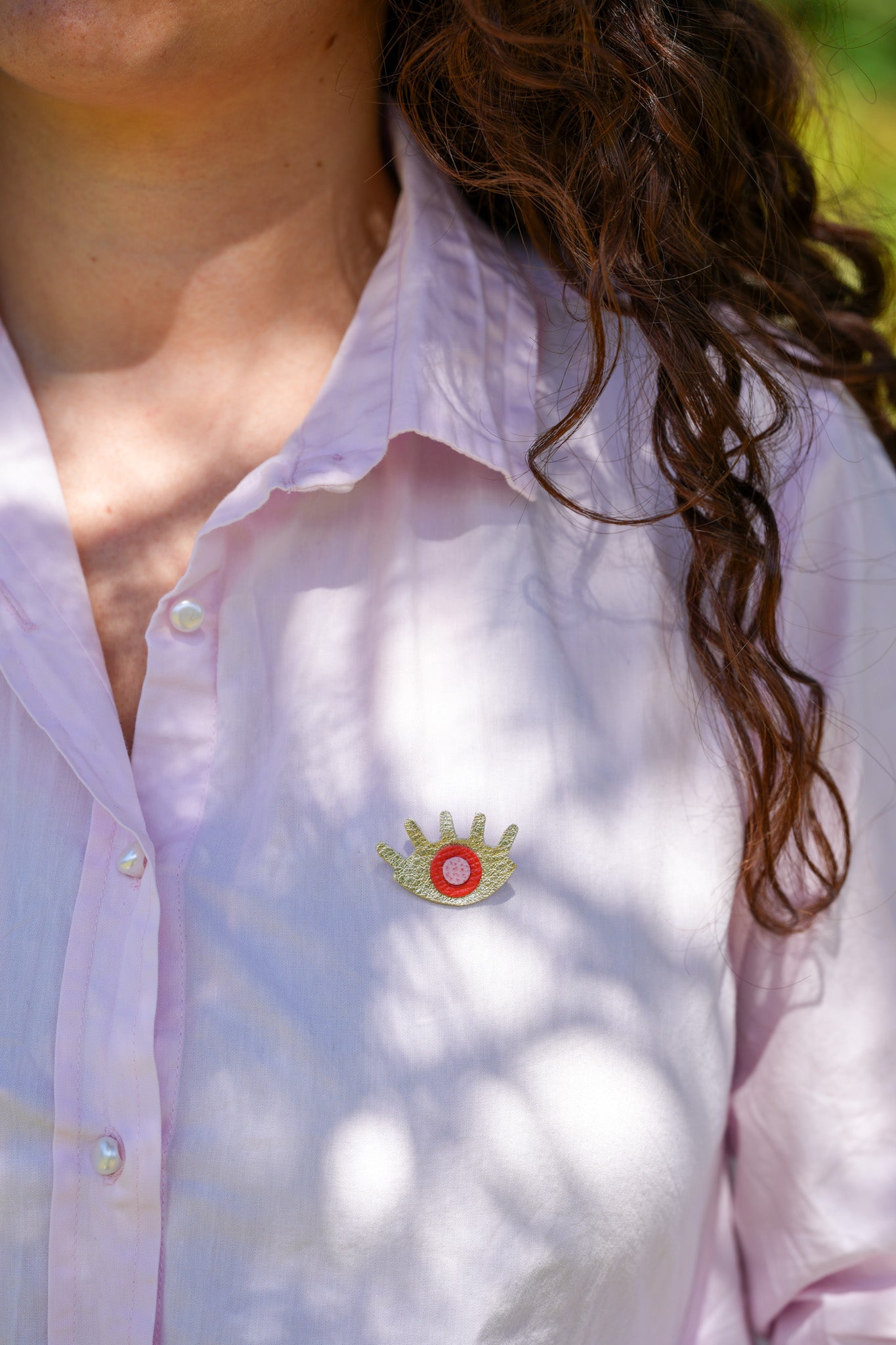 Broche Oeil - Maison Pevilia