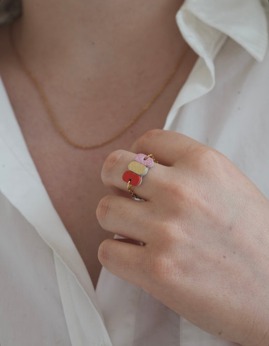 Tricolore - Bague Maison Pevilia