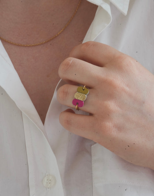 Tricolore - Bague Maison Pevilia