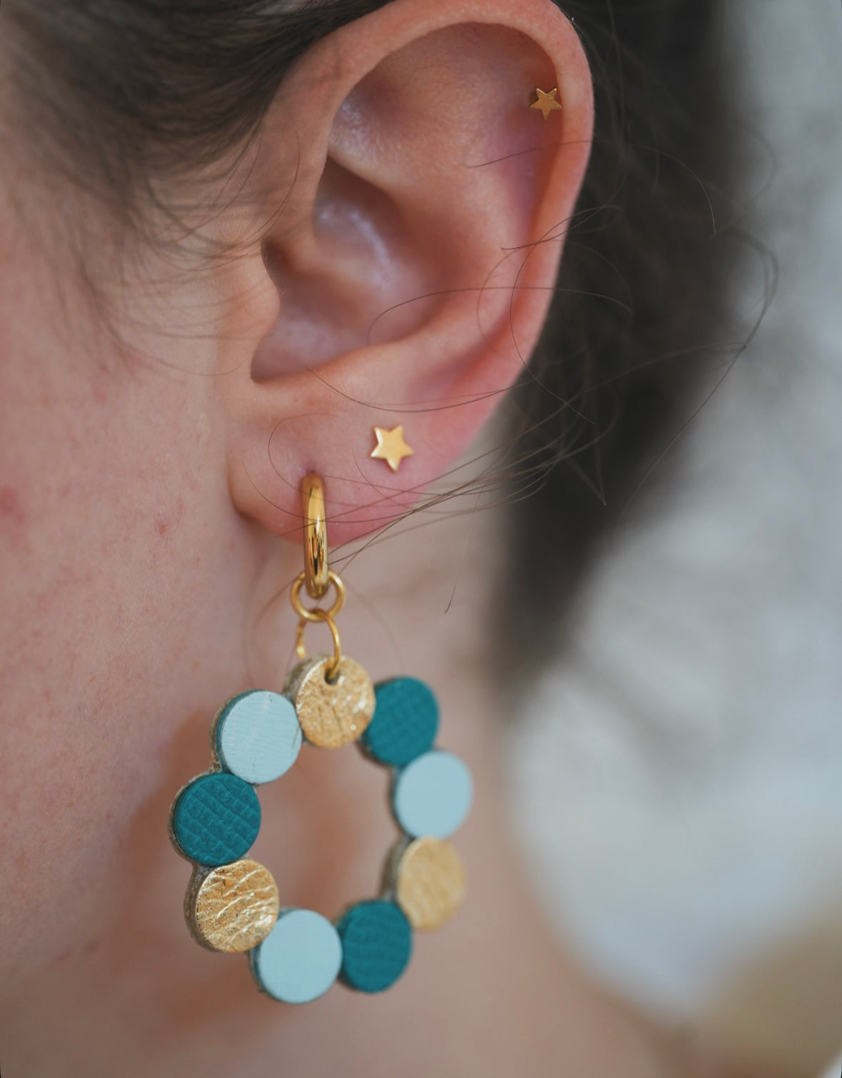 Couronne - Boucles d’oreilles Maison Pevilia