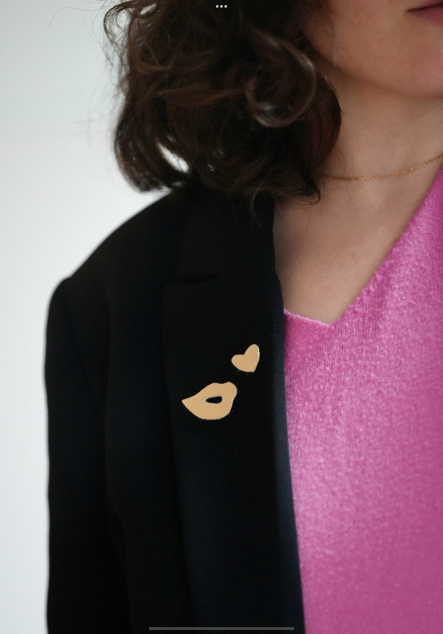 Broche Coeur - Maison Pevilia