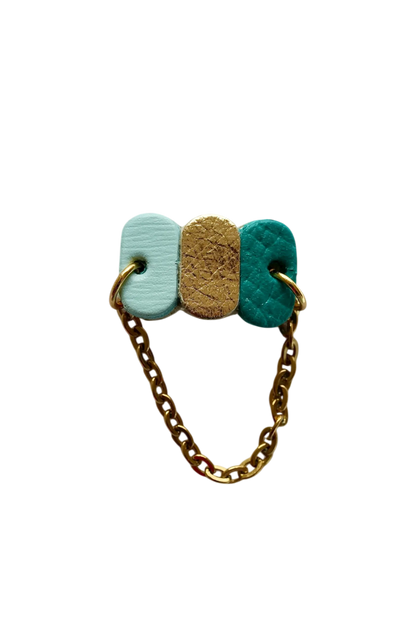 Bague tricolore souple - Maison Pevilia - Maison Pevilia