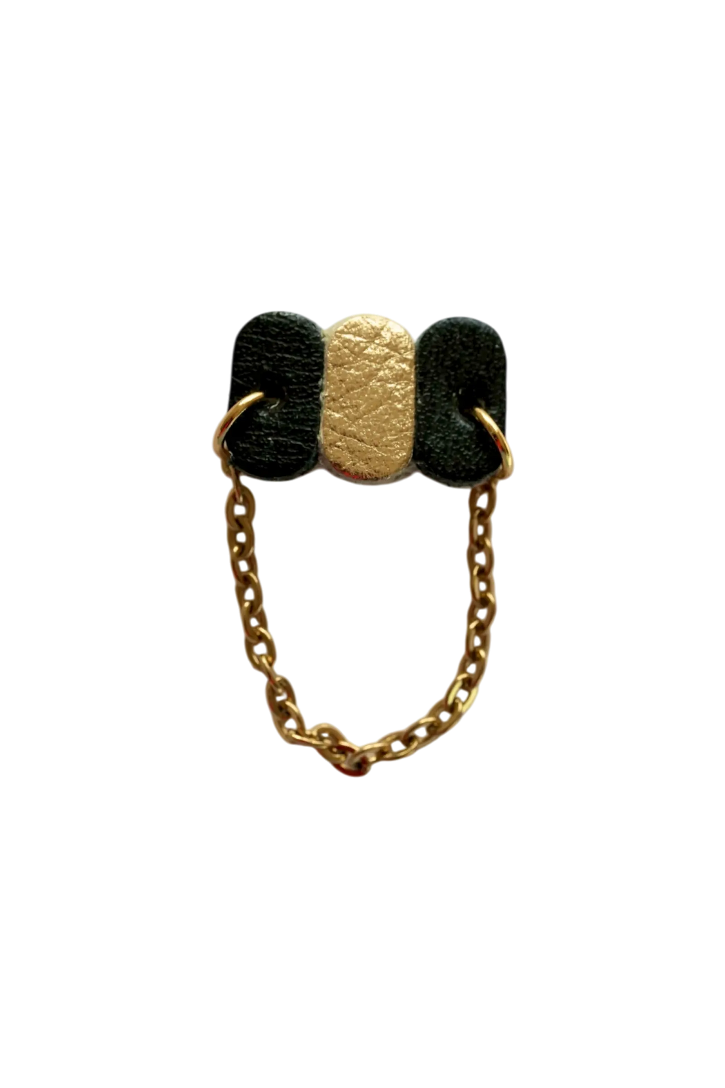 Bague tricolore souple - Maison Pevilia - Maison Pevilia