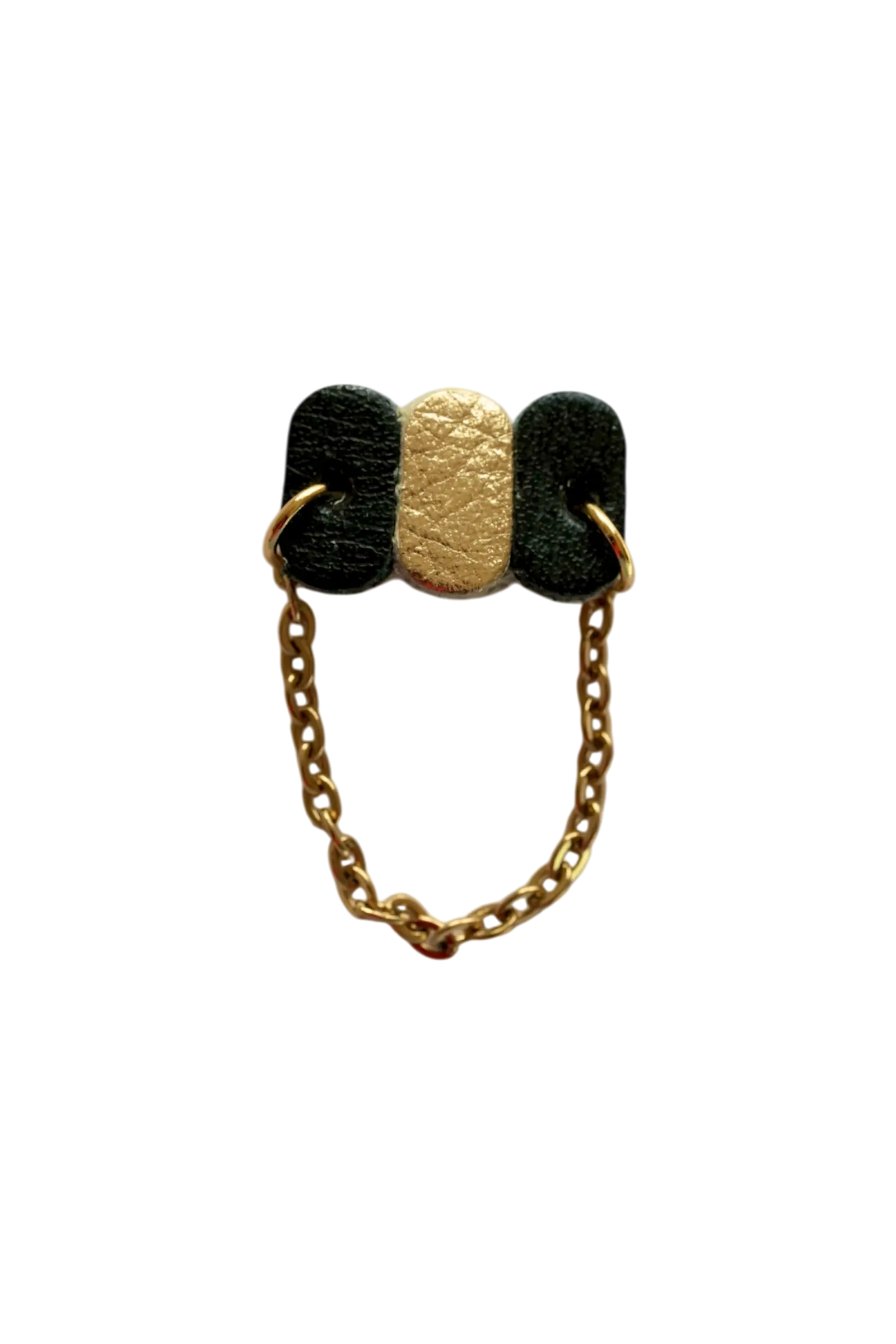Bague tricolore souple - Maison Pevilia - Maison Pevilia