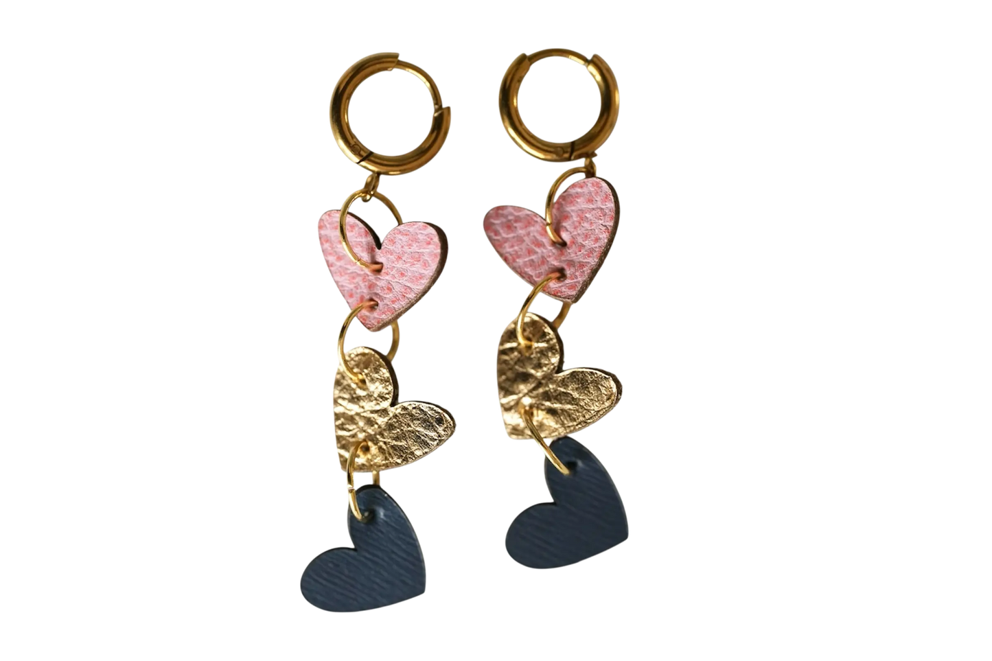 Boucles d'oreilles Cœur - Maison Pevilia - Maison Pevilia