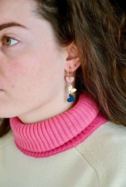 Boucles d'oreilles Cœur - Maison Pevilia Maison Pevilia