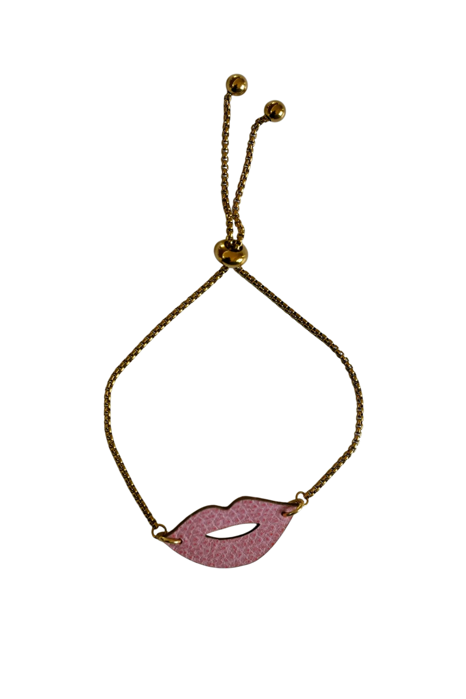 Bracelet chaîne Bouche - Maison Pevilia Maison Pevilia