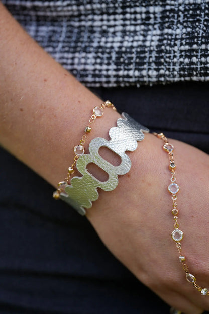 Bracelet cuir Maison Pevilia