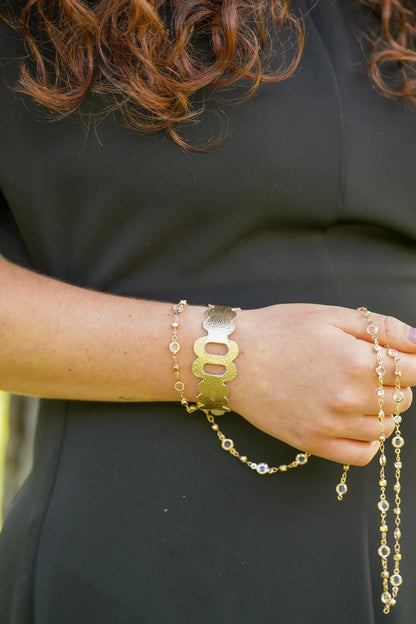 Bracelet cuir Maison Pevilia