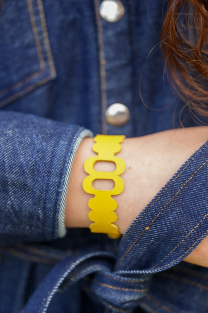 Bracelet cuir Maison Pevilia