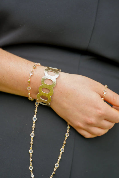 Bracelet cuir Maison Pevilia