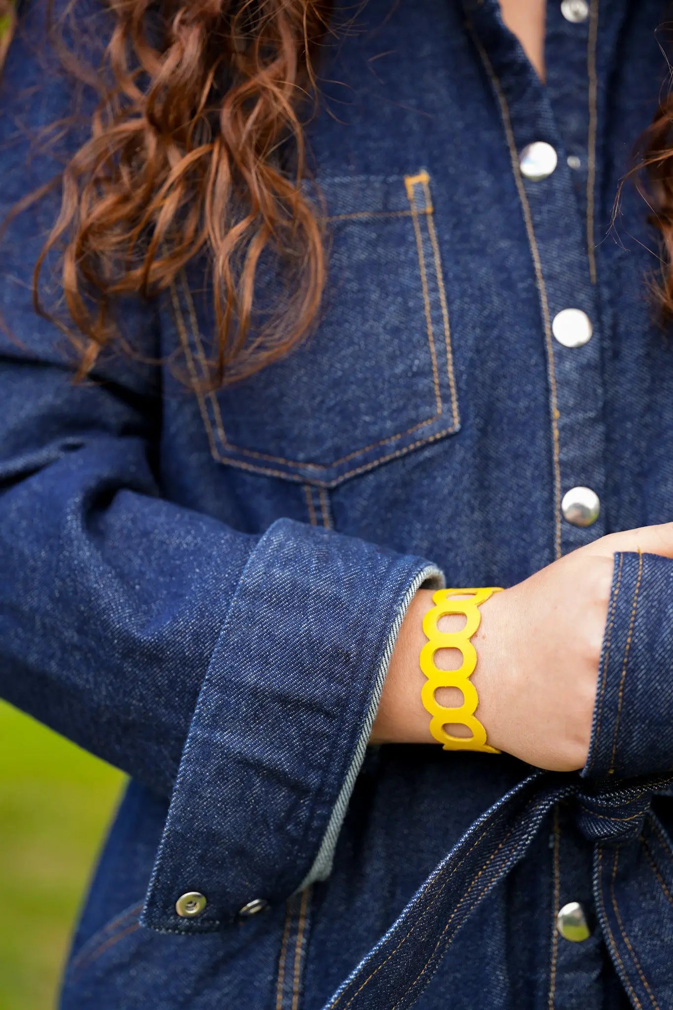 Bracelet cuir Maison Pevilia