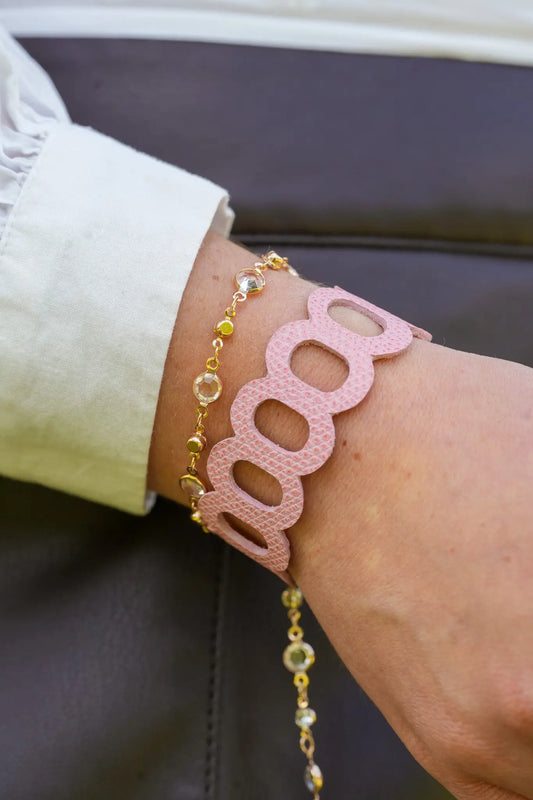 Bracelet cuir Maison Pevilia