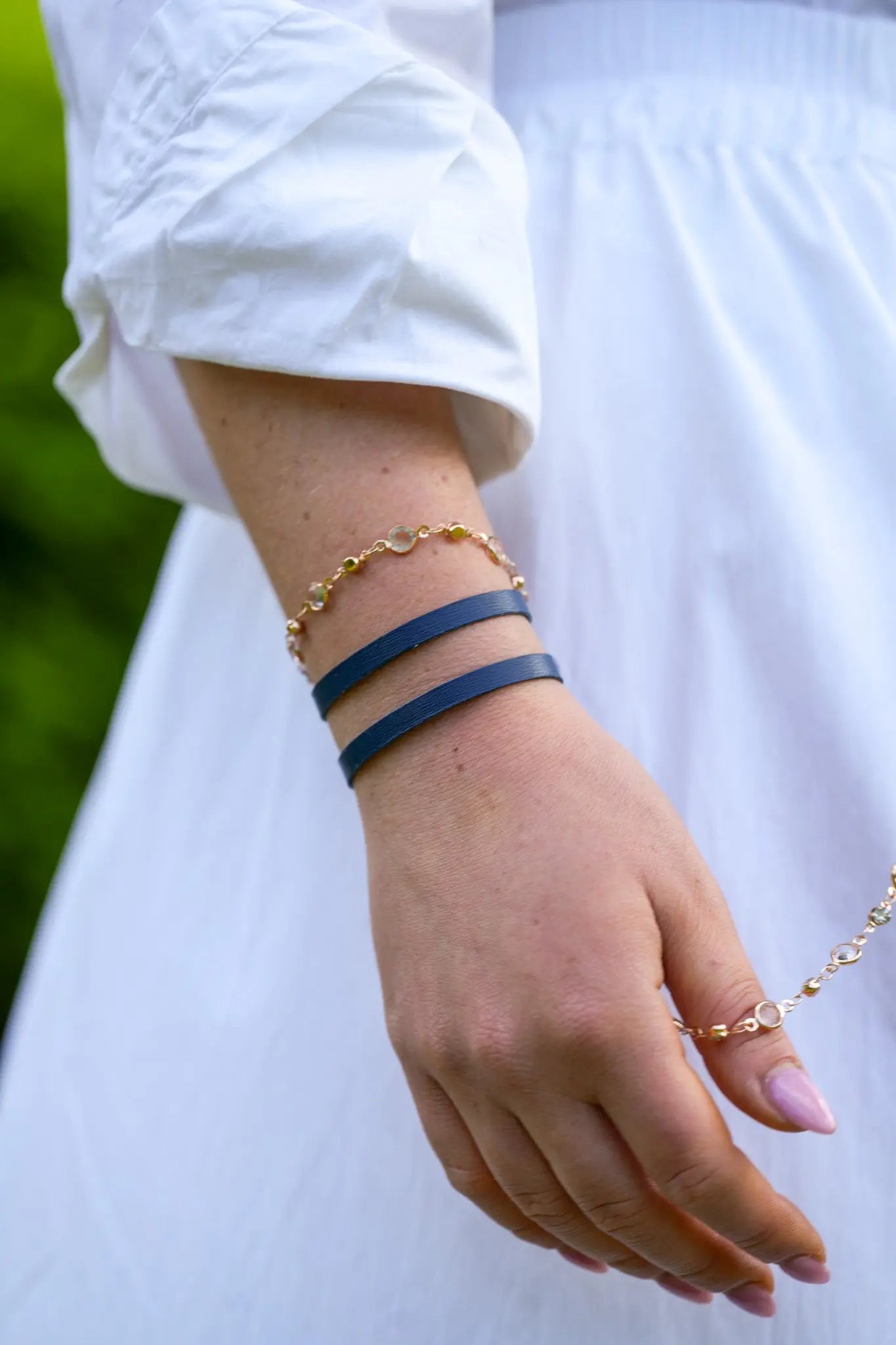 Bracelet cuir Maison Pevilia