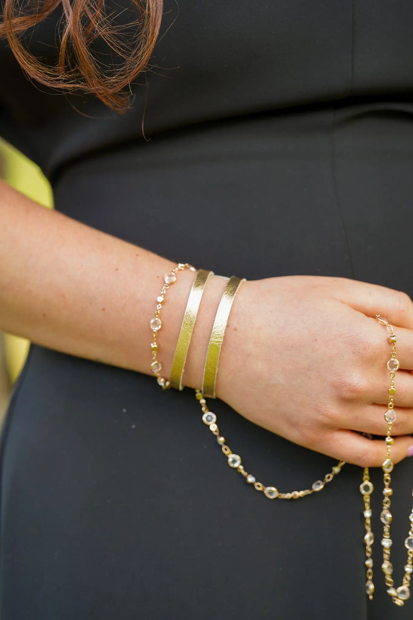 Bracelet cuir Maison Pevilia