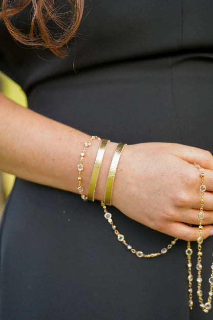 Bracelet cuir Maison Pevilia