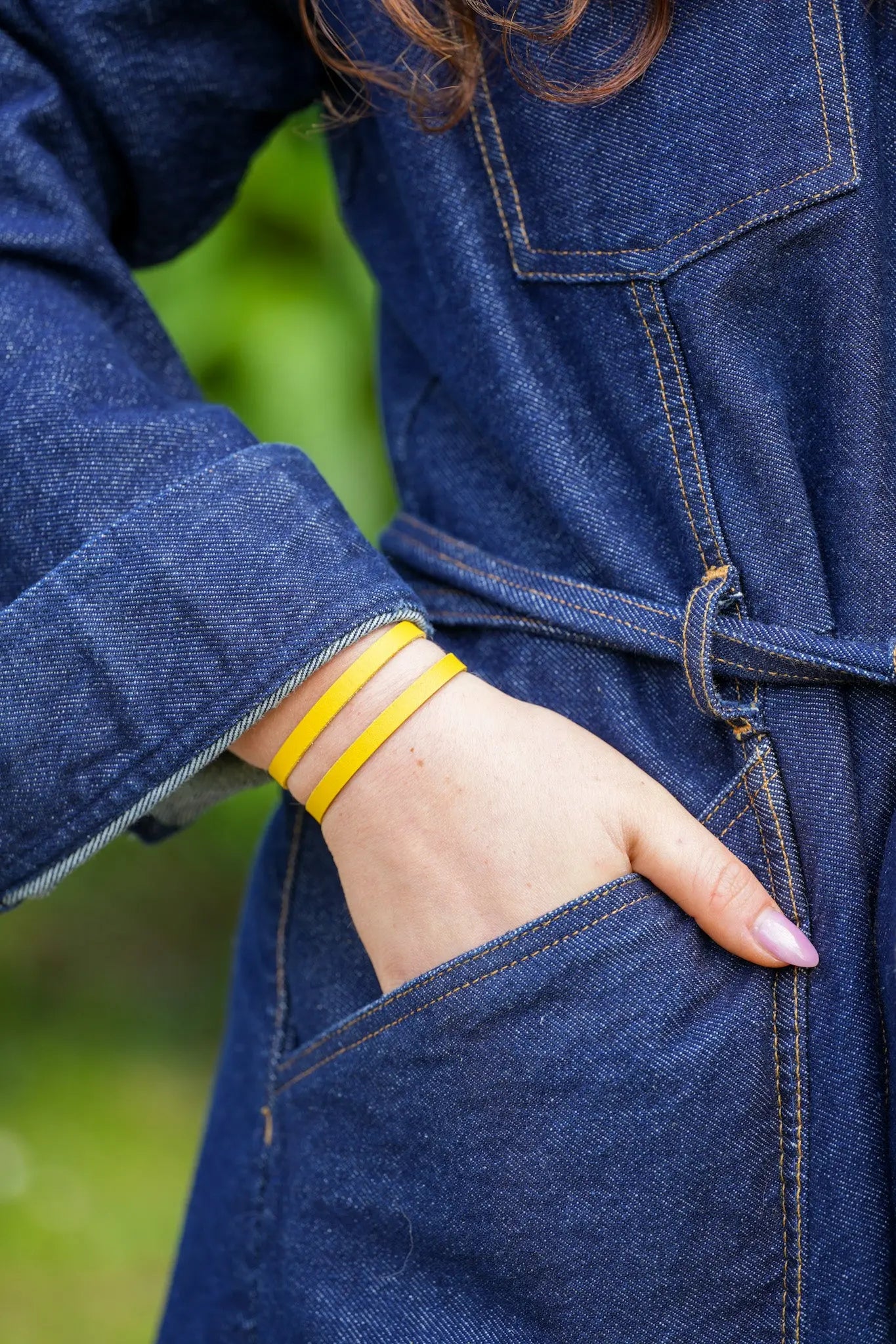 Bracelet cuir Maison Pevilia