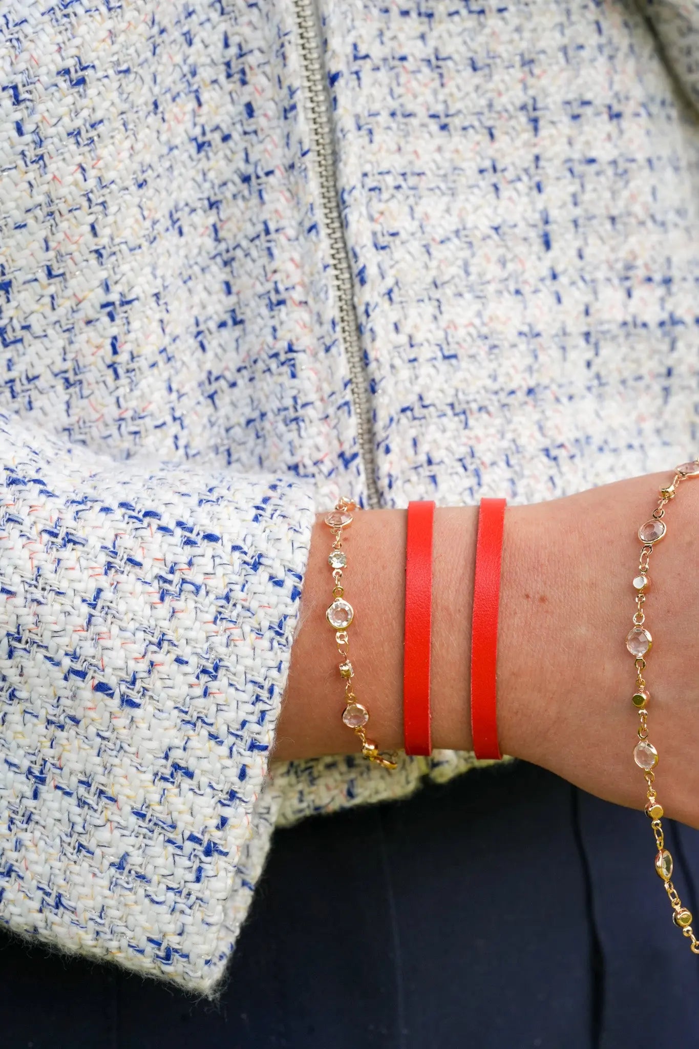 Bracelet cuir Maison Pevilia