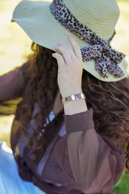 Bracelet cuir - Maison Pevilia