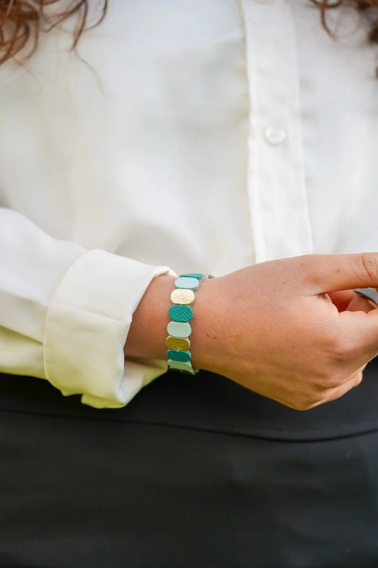 Bracelet tricolore - Maison Pevilia